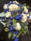 Blue Delphim Bouquet