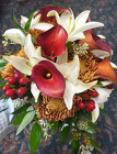 Cala Lily Berries Bouquet