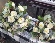 Winter Pinecone Bouquets