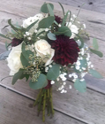 Rose Mum Maroon Bouquet