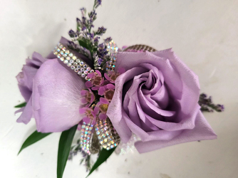 Rose Violet Corsage 