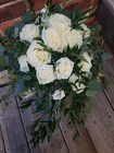 Classic White Rose Bouquet