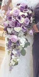 Violet Cala Lily Bouquet 