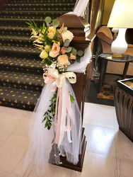 Soft Staircase Decor 