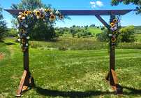 Sunflower Swag Decor