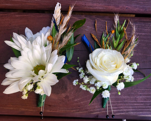 Wheat Boutonniere 