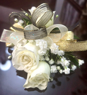 White Rose Corsage