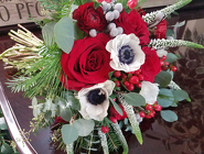 Veronica Silver Dollar Berry Bouquet